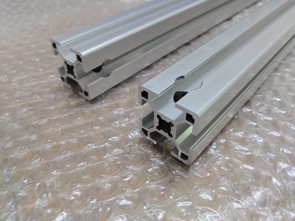 アルミフレーム 追加工