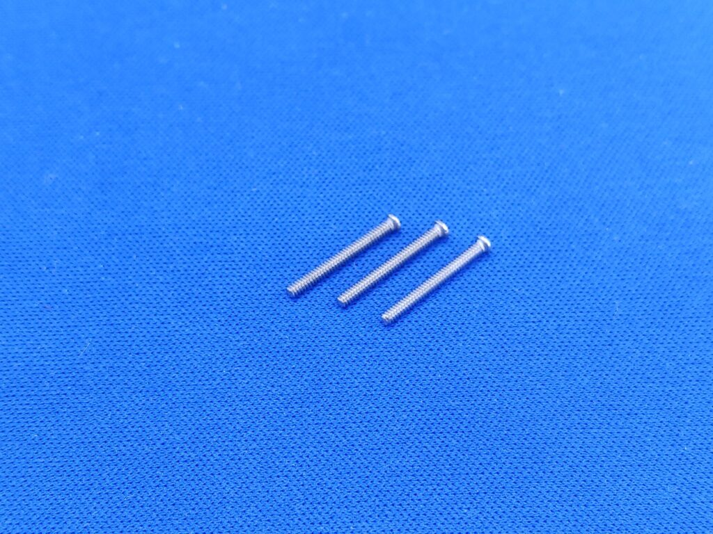 ♯0-1 ＋ナベ 1.6×9.0マイクロネジ　追加工