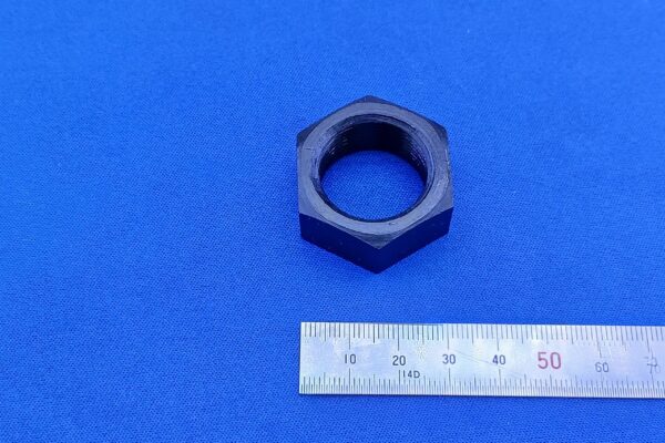 S45C製　M24x1.0　特注六角ナット