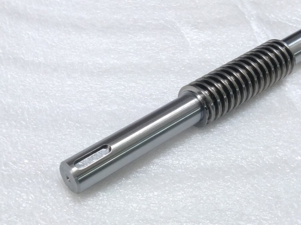 S45C製　Tr24ｘ3　台形ねじ追加工