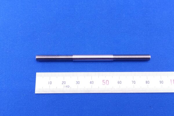 真鍮製　M5並目　スタッドボルト製作