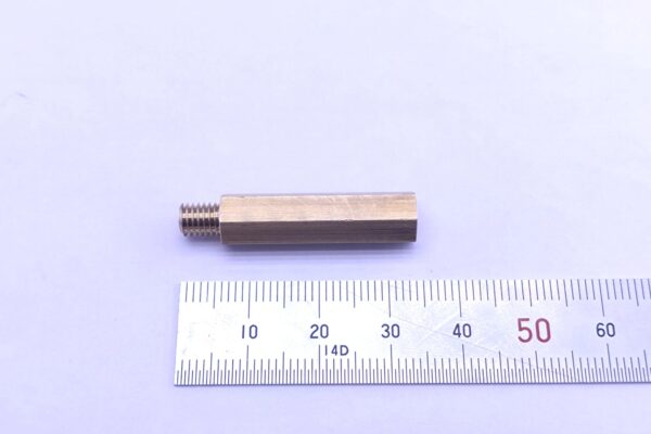 真鍮製六角支柱　製作品　M5細目ｘＭ5並目