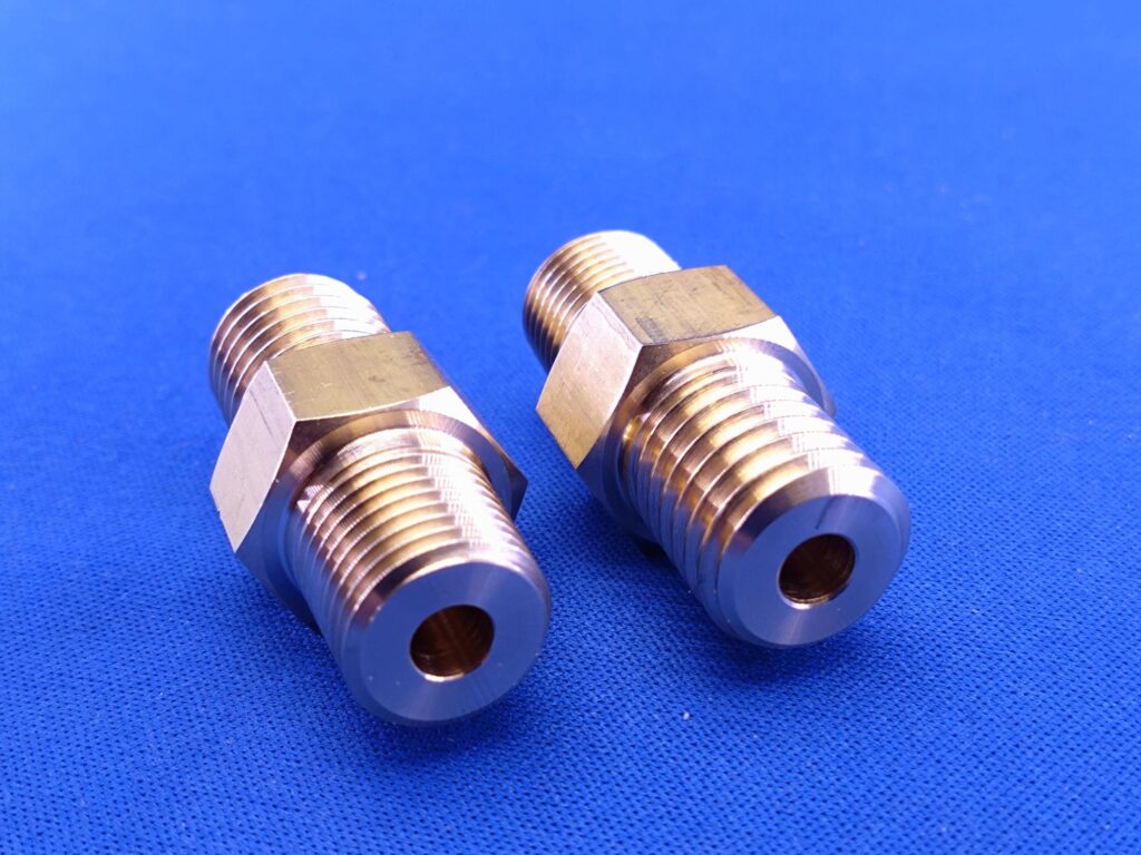 真鍮製変換アダプター　製作品　M14*R1/4